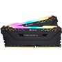 Memória ram ddr4 16gb kit 2x8 corsair vengeance rgb pro - pc4 - 28800 - 3600mhz - c18 preto