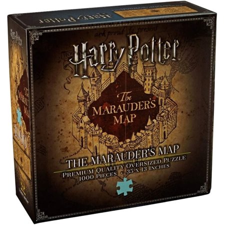 Quebra-cabeça da coleção nobre harry potter mapa do marauder 1000 peças