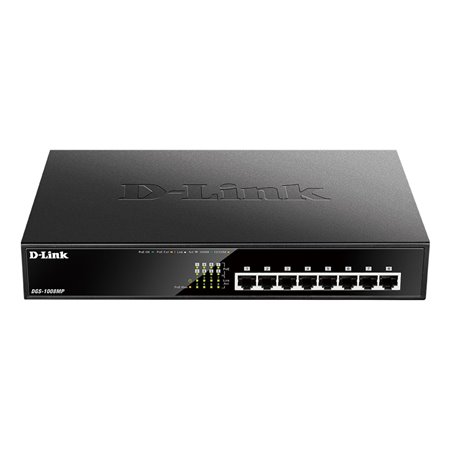 Switch d - link 8 portas gigabit max poe