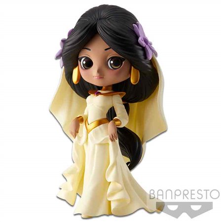 Figura banpresto disney aladdin jasmine estilo sonhador q posket