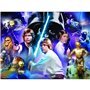 Prime 3d quebra-cabeça lenticular 500 peças personagens de Star Wars