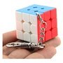 Chaveiro Cubo de Rubik Moyu Meilong 3x3 Sem Adesivo