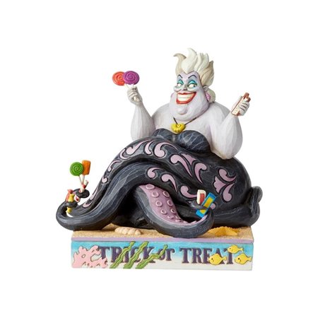 Figura enesco disney a pequena sereia ursula gostosuras ou travessuras