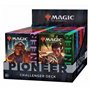 Caixa de booster de jogo de cartas Wizards of the Coast Magic The Meeting Pioneer Challenger Deck Display 8 Decks Inglês