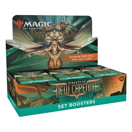 Wizards of the Coast Magic the Gathering Streets of New Capenna Card Game Edição em Inglês Booster Box (30)