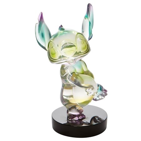 Figura de resina enesco disney lilo & stitch ponto grand jester