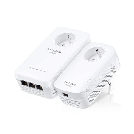 Kit adaptadores powerline ac tp - link tl - wpa8631p kit banda dupla