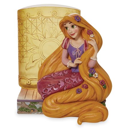 Figura enesco disney emaranhado rapunzel com lanterna