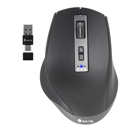 ngs blur mouse multidispositivo sem fio recarregável - rb