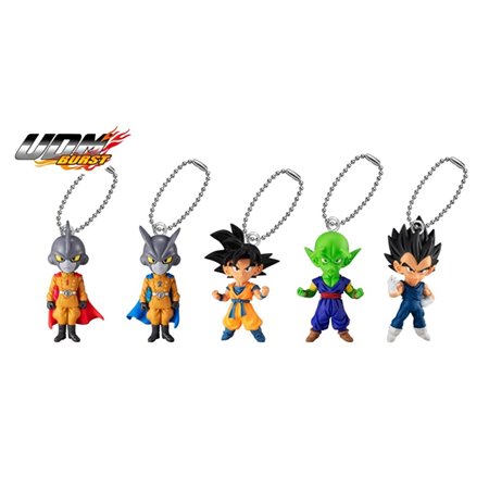 Conjunto de figuras gashapon bandai lote 40 itens dragon ball super udm burst 50