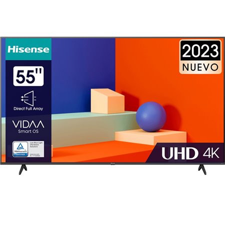 Hisense tv led 55 polegadas 4k uhd - 55a6k - smart tv