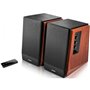 Edifier r1700bt alto-falantes bluetooth marrom 18wx2 + 15w rms x2