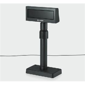 Visor bixolon bcd - 2000dg black series + fonte de alimentação