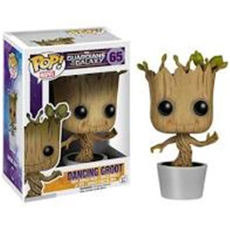 Funko Pop Bobble Marvel Guardiões Da Galáxia Groot Dançando