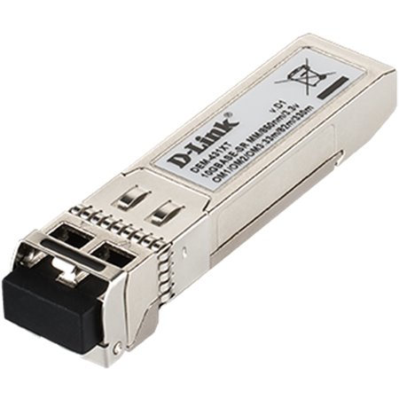 Adaptador sfp + d - link dem - 431xt 10gbase - sr multimodo 300m fibra óptica