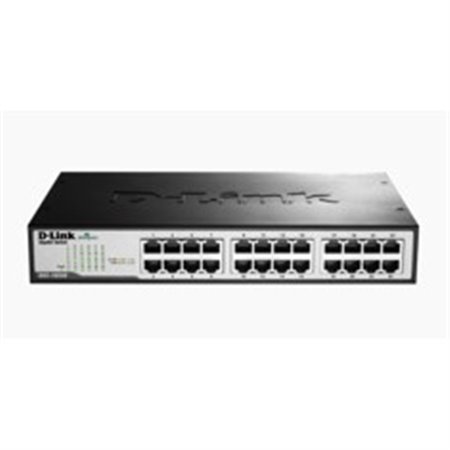 Switch d - link 24 pontos 10 - 100 - 1000 gigabit dgs - 1024d