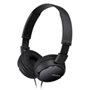 Fones de ouvido sony mdrzx110b tiara preto