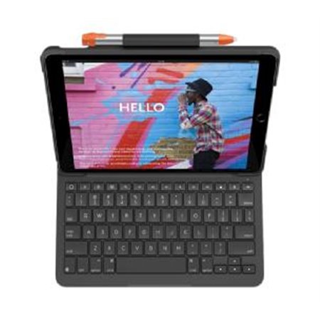 capa para teclado logitech slim folio