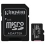 Cartão de memória micro secure digital sd hc 128gb kingston canvas select plus class 10 uhs - 1 + adaptador sd