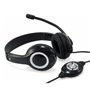 Auricular USB Conceptronic cchatstaru2b + microfone flexível com controlo de volume preto