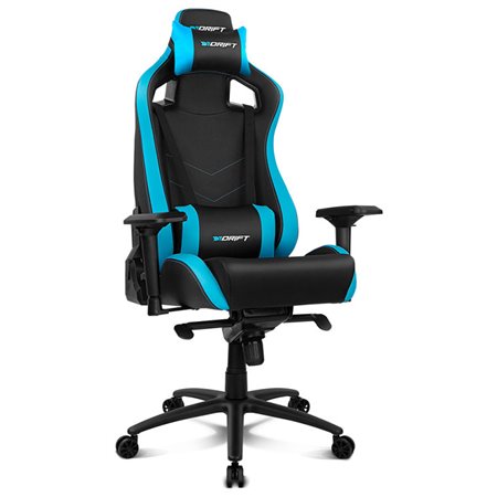 Cadeira gaming drift dr500 preta - azul