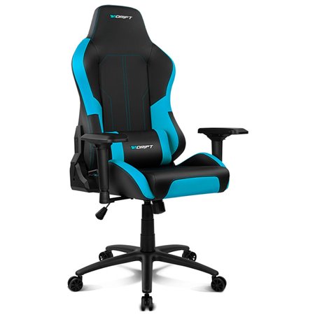 Cadeira gaming drift dr250 preta - azul