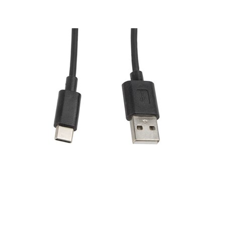 Lanberg usb 2.0 cabo macho - usb tipo c macho 1m preto