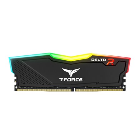 Memória ram ddr4 16gb 2x8gb 3200mhz teamgroup delta rgb cl 16 - 1.35v tf3d416g3200hc16cdc01