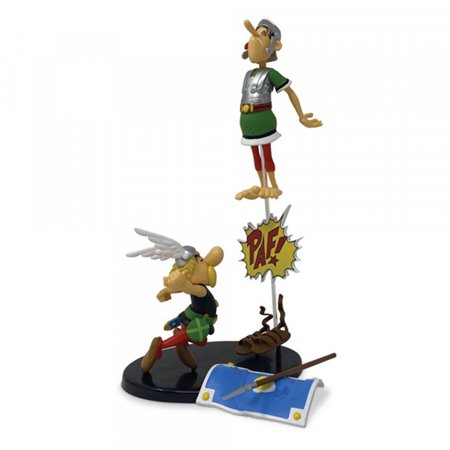 Figura plastoy asterix & obelix asterix the Gaul paf! soldado romano