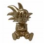 Figura cofrinho plastoy dragon ball filho goku gold