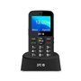 Telemóvel spc fortune 2 ds preto 2,2 polegadas - rádio - bt - 0,08mp - usb tipo c