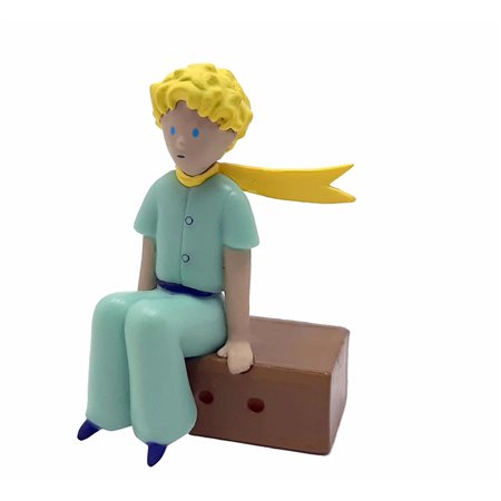 Figura plastoy série tv o pequeno príncipe o pequeno príncipe em sua caixa de pvc