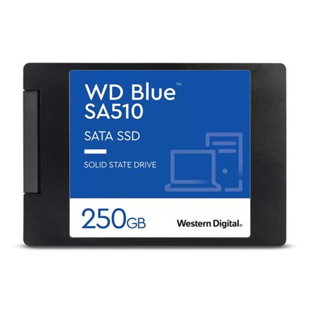 Disco rígido interno sólido hdd ssd wd western digital blue wds250g3b0a 250gb 2,5 polegadas sata 3