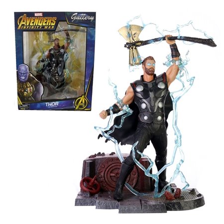 Diamond Select Toys Marvel Avengers 3 Thor com figura Stormbreaker