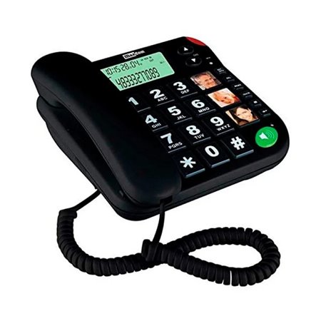 Telefone fixo maxcom kxt480 preto