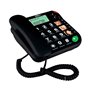 Telefone fixo maxcom kxt480 preto