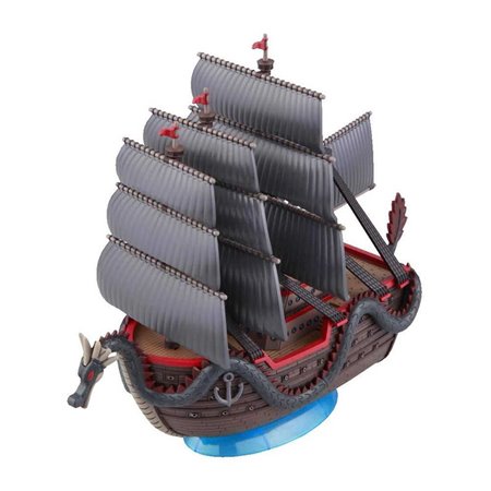 Réplica bandai passatempo uma peça grande coleção de navio dragão kit modelo de barco