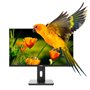 monitor led 24 polegadas nilox nxm24reg02 va - hdmi - dp - vga - 75hz - 4ms - vesa 100 x 100 - regulável