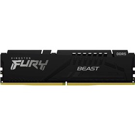 Memória RAM ddr5 8gb kingston - 6000 mhz - pc5 - 48000 - fury beast - cl36 - 1.25v - am5