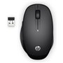 Mouse dual mode preto sem fio bluetooth