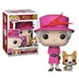 Personagem histórica Funko Pop Rainha Elizabeth Ii com cachorro