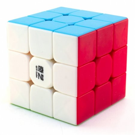 cubo de rubik qiyi guerreiro 3x3 stk multicolorido