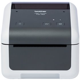 Impressora de etiquetas e bilhetes brother td4520dn térmica direta - 64mb flash ram - 256mb ram - usb 2.0 - ram