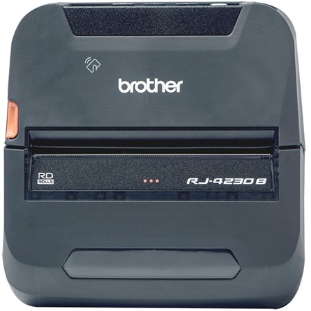 Impressora portátil de etiquetas e tickets brother rj4230b 64mb flash ram - 256mb ram - usb - b - bluetooth