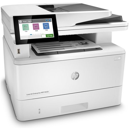 Fax multifuncional hp laser monocromático laserjet empresarial m430f - a4 - 38ppm - 2gb - usb - rede - duplex todas as funções