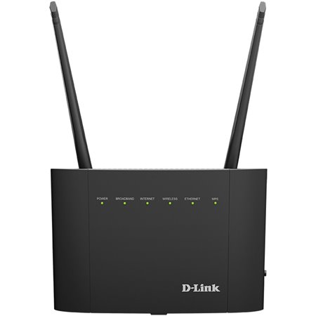 Roteador Wi-Fi d - link dsl - 3788 4 portas lan ac1200 banda dupla 2 antenas