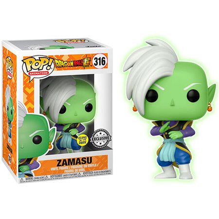 Funko Pop Dragon Ball Super Zamasu Glow In The Dark Glow In The Dark Exclusivo 26634