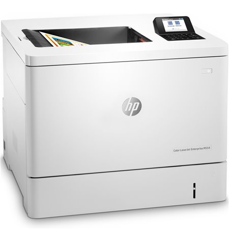 Impressora laser colorida HP laserjet Enterprise m554dn a4 - 35ppm - 1gb - usb - rede - impressão duplex