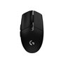 Mouse logitech g305 lightspeed óptico sem fio sem fio 12000 dpi 6 botões preto