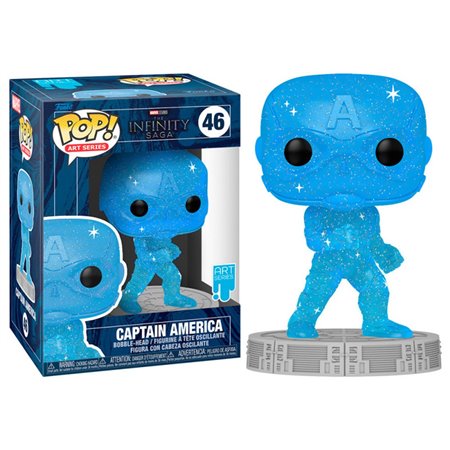 Funko Pop Marvel Infinity Saga Capitão América Space Gem 57614